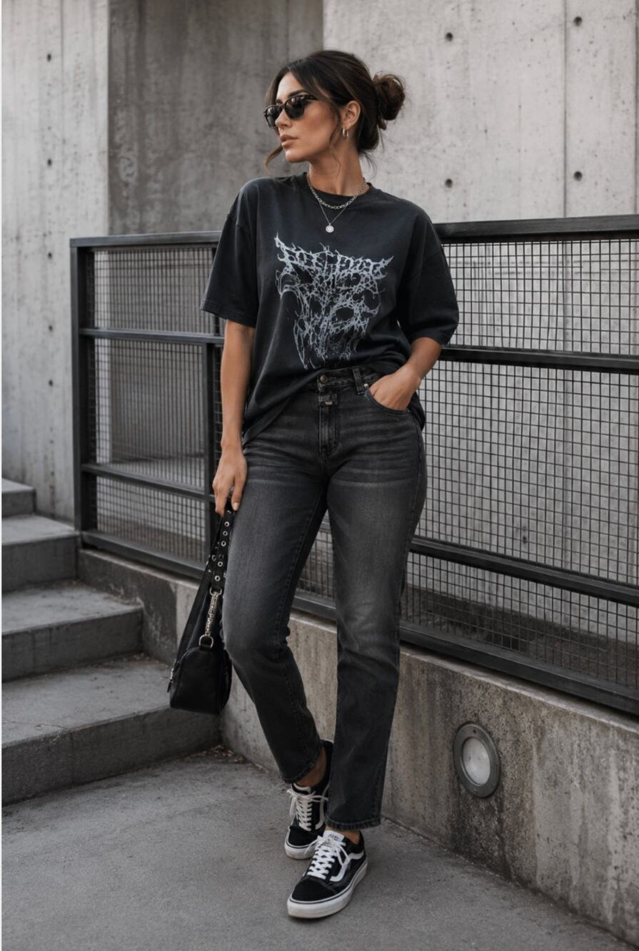 Closed Denim Jeans Women 29 Black Skinny Pusher Baker Jeans Candiani Minimal Emo